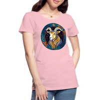 Thumbnail for Women’s Mythical Capricorn Premium T-Shirt - pink