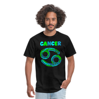 Thumbnail for Men's Power Words Cancer Classic T-Shirt - black