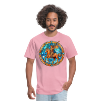 Thumbnail for Men's Mosaic Sagittarius Classic T-Shirt - pink