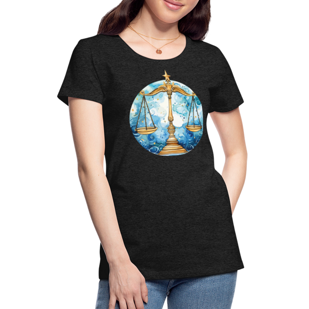 Women’sMythical Libra Premium T-Shirt - charcoal grey