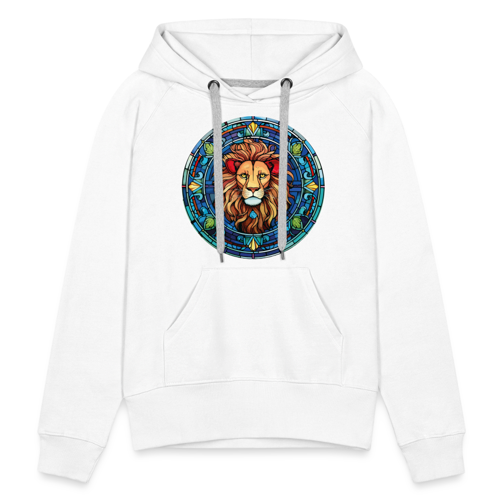 Women’s Mosaic Leo Premium Hoodie - white