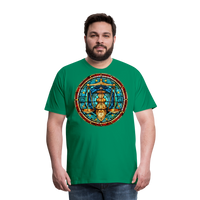 Thumbnail for Men's Mosaic Libra Premium T-Shirt - kelly green