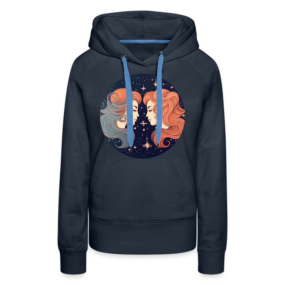 Women’s Mystic Gemini Premium Hoodie - navy