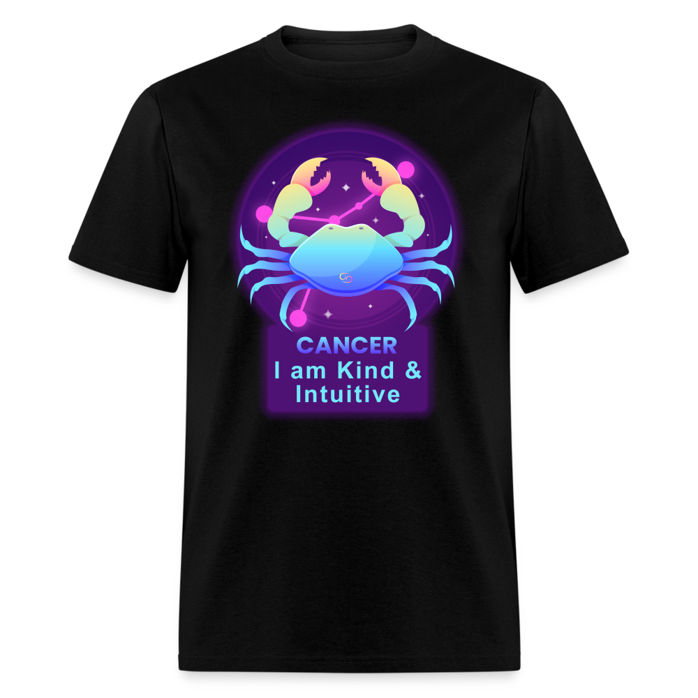 Men's Neon Cancer Classic T-Shirt - black