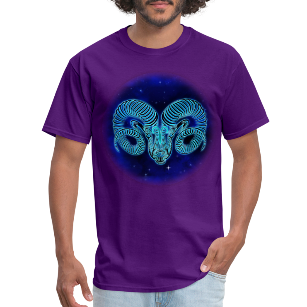 Men's Stellar Aries Classic T-Shirt - purple