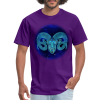 Thumbnail for Men's Stellar Aries Classic T-Shirt - purple