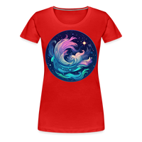 Thumbnail for Women’s Magic Aquarius Premium T-Shirt - red