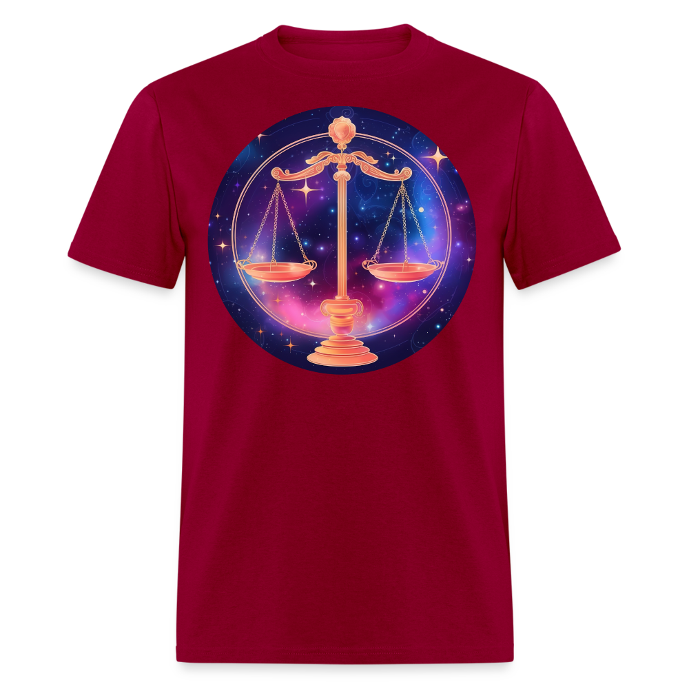 Men's Magic Libra Classic T-Shirt - dark red