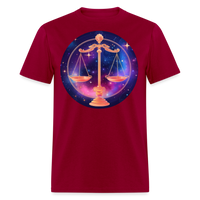 Thumbnail for Men's Magic Libra Classic T-Shirt - dark red