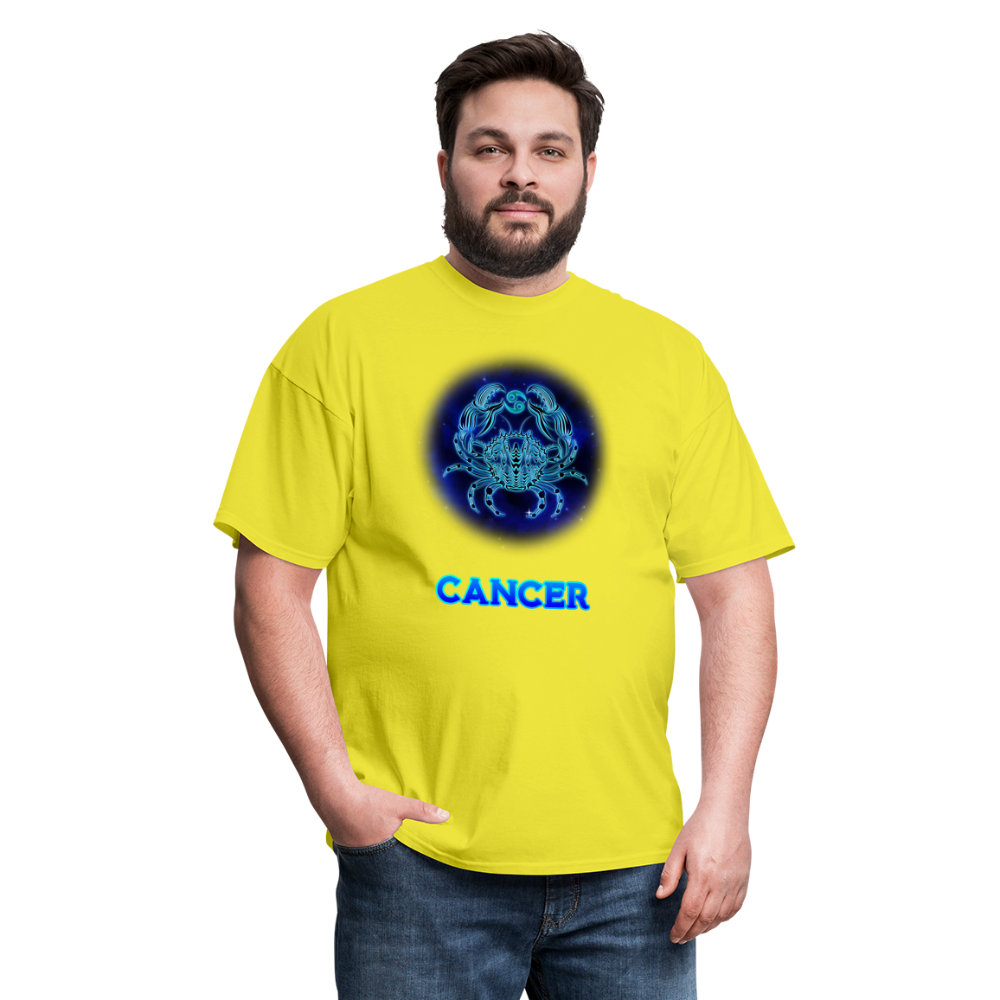 Men's Stellar Cancer Classic T-Shirt - yellow