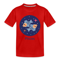 Thumbnail for Kid’s Bluey Pisces Premium Organic T-Shirt - red