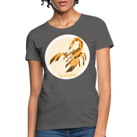 Thumbnail for Women's Mosaic Scorpio T-Shirt - charcoal