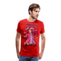 Thumbnail for Men's Astral Virgo Premium T-Shirt - red