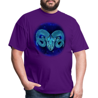 Thumbnail for Men's Stellar Aries Classic T-Shirt - purple