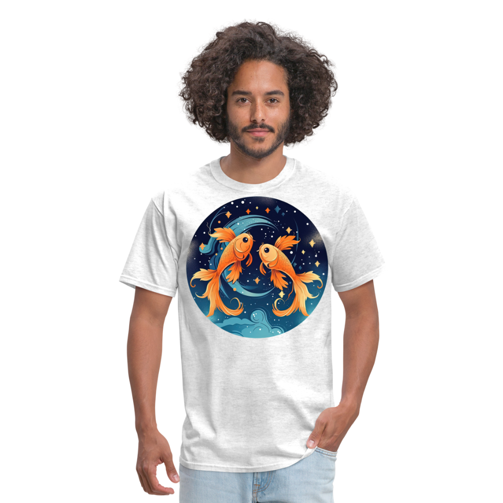 Men's Magic Pisces Classic T-Shirt - light heather gray