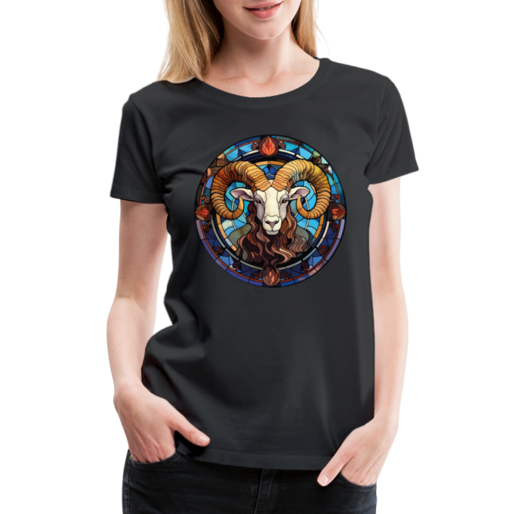 Women’s Mosaic Aries Premium T-Shirt - black