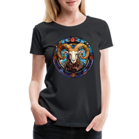 Thumbnail for Women’s Mosaic Aries Premium T-Shirt - black