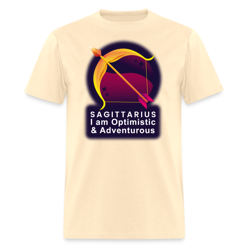 Men's Glow Sagittarius Classic T-Shirt - natural