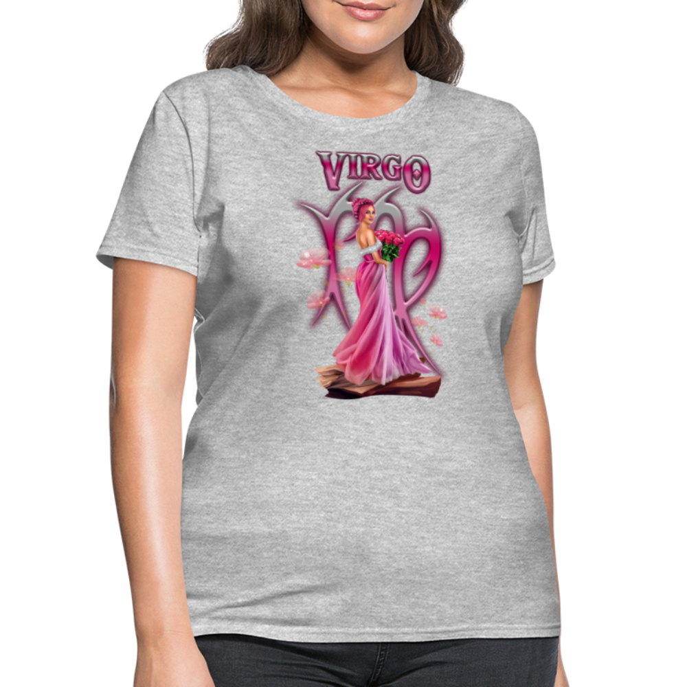 Astral Virgo Women's T-Shirt - heather gray