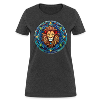 Thumbnail for Women's Mosaic Leo T-Shirt - heather black