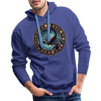 Thumbnail for Men’s Mythical Scorpio Premium Hoodie - royal blue