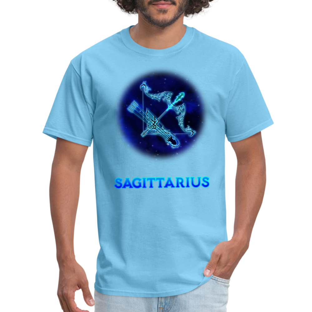 Men's Stellar Sagittarius Classic T-Shirt - aquatic blue