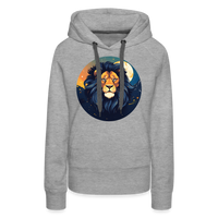 Thumbnail for Women’s Mystic Leo Premium Hoodie - heather grey