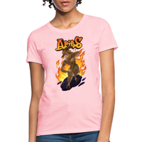 Thumbnail for Women's Aries Narihndrab T-Shirt - pink