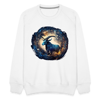 Thumbnail for Men’s Mythical Capricorn Premium Sweatshirt - white