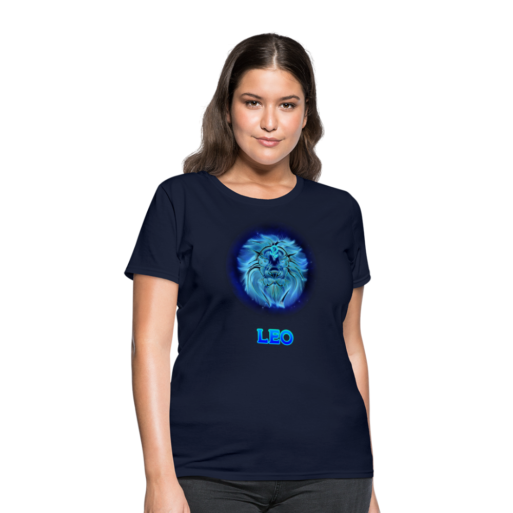 Women's Stellar Leo T-Shirt - navy