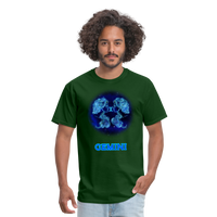 Thumbnail for Men's Stellar Gemini Classic T-Shirt - forest green