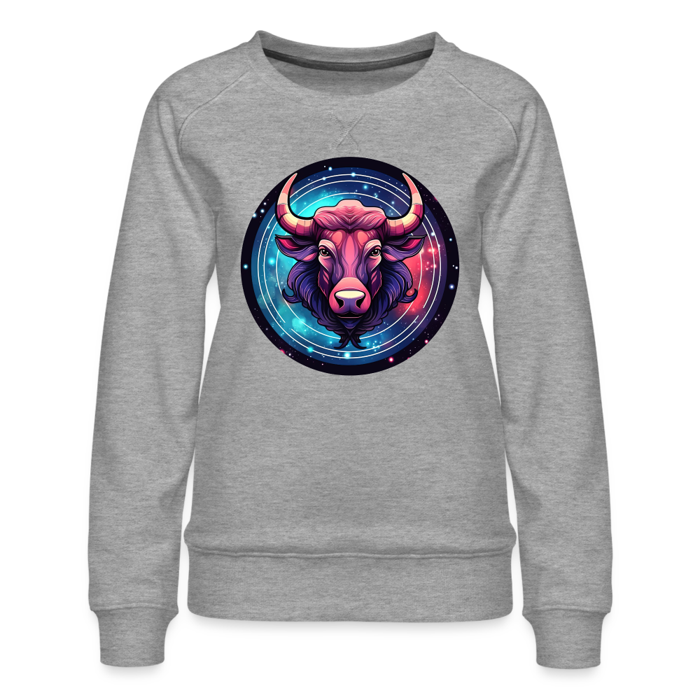 Women’s Mystic Taurus Premium Sweatshirt - heather grey