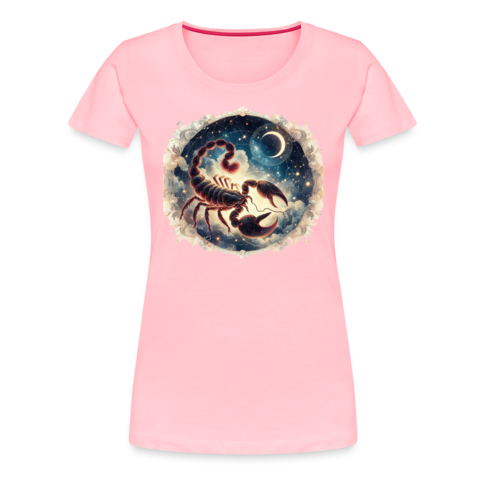 Women’s Mythical Scorpio Premium T-Shirt - pink