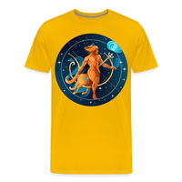 Thumbnail for Men's Mythical Sagittarius Premium T-Shirt - sun yellow