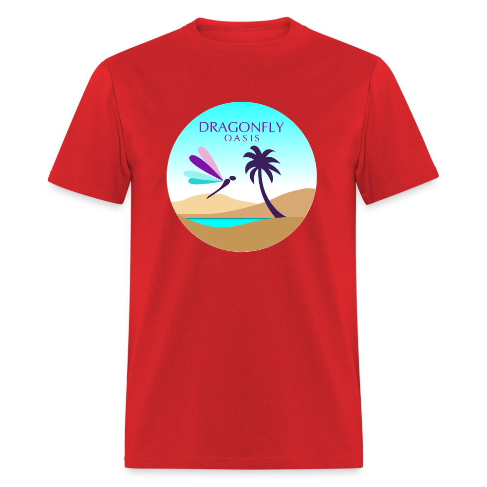 Men's Dragonfly 2nd Logo Classic T-Shirt - red