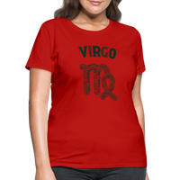 Thumbnail for Women's Power Words Virgo T-Shirt - red