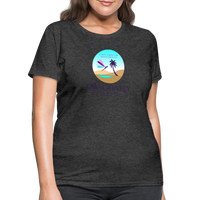 Thumbnail for Women's Dragonfly Oasis V.1 Capricorn T-Shirt - heather black