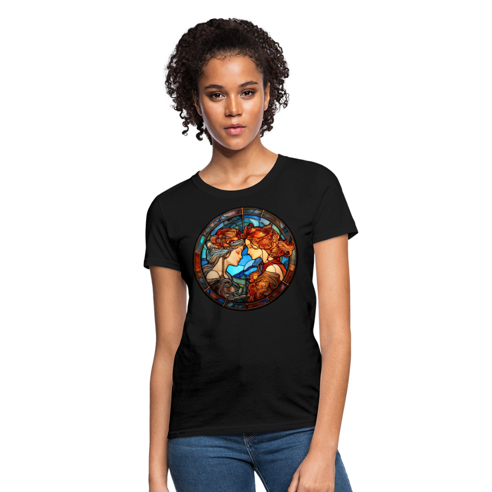 Women's Mosaic Gemini T-Shirt - black