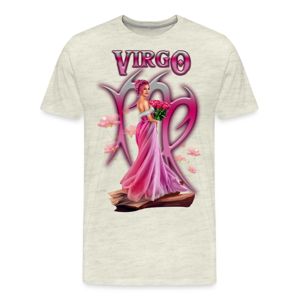 Men's Astral Virgo Premium T-Shirt - heather oatmeal