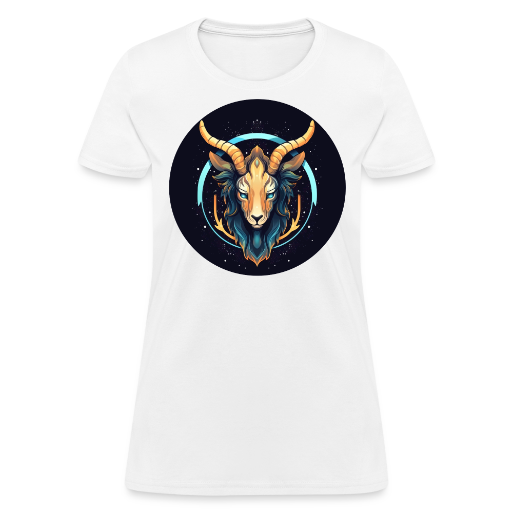 Women's Mystic Capricorn T-Shirt - white