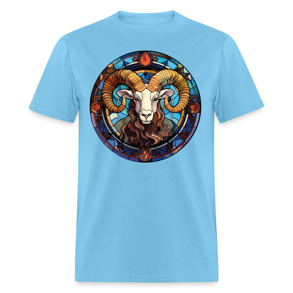 Men's Mosaic Aries Classic T-Shirt - aquatic blue