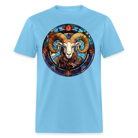 Thumbnail for Men's Mosaic Aries Classic T-Shirt - aquatic blue