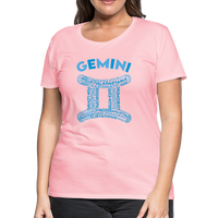 Thumbnail for Women's Power Words Gemini Premium T-Shirt - pink