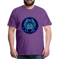 Thumbnail for Men's Stellar Cancer Premium T-Shirt - purple