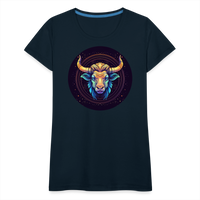 Thumbnail for Women’s Magic Taurus Premium T-Shirt - deep navy