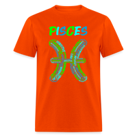 Thumbnail for Men's Power Words Pisces Classic T-Shirt - orange