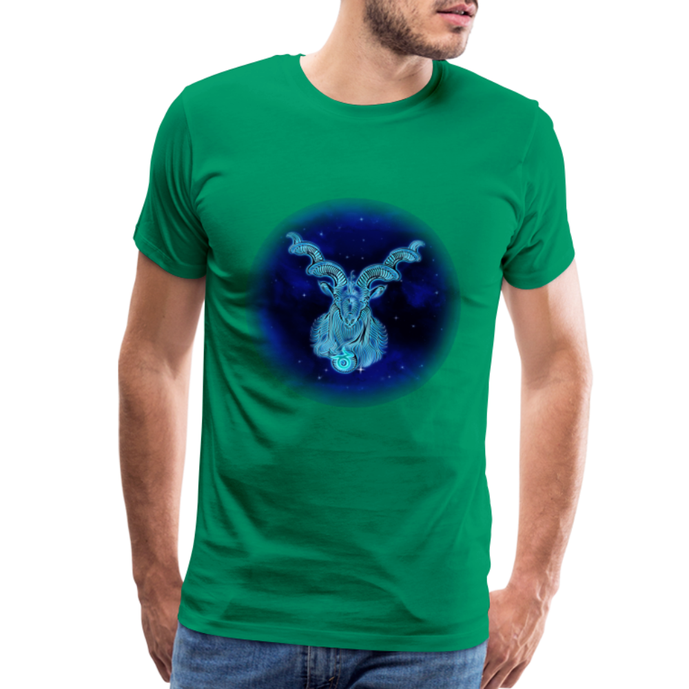 Men's Stellar Capricorn Premium T-Shirt - kelly green