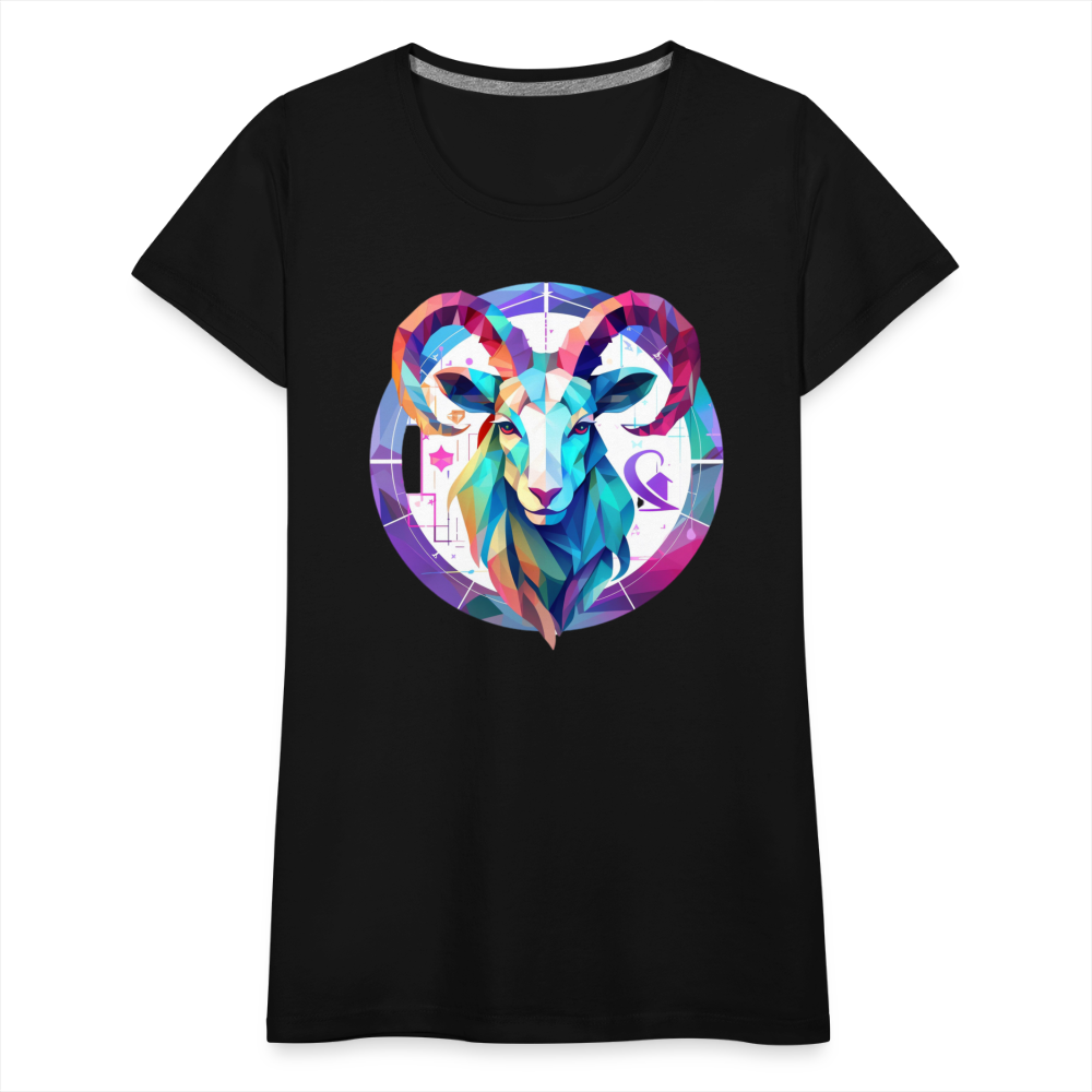 Women’s Mythical Aries Premium T-Shirt - black