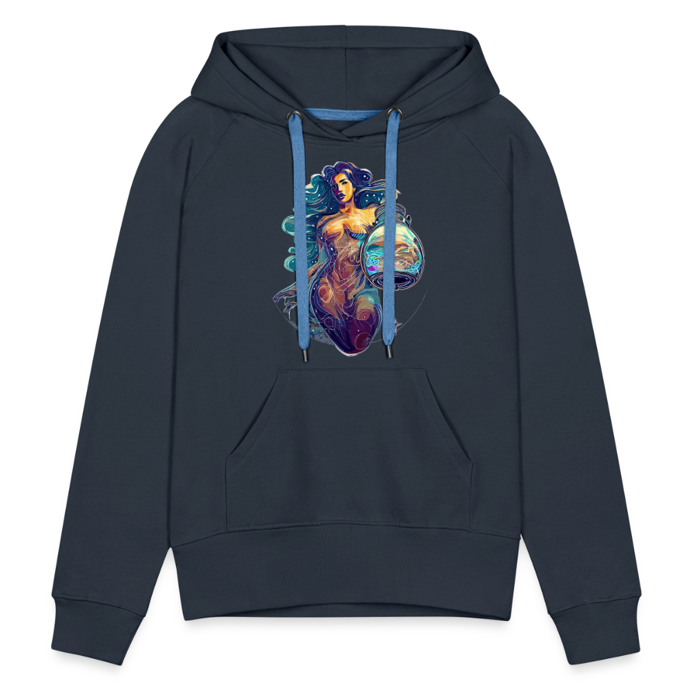 Women’s Mythical Aquarius Premium Hoodie - navy