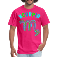 Thumbnail for Men's Power Words Scorpio Classic T-Shirt - fuchsia